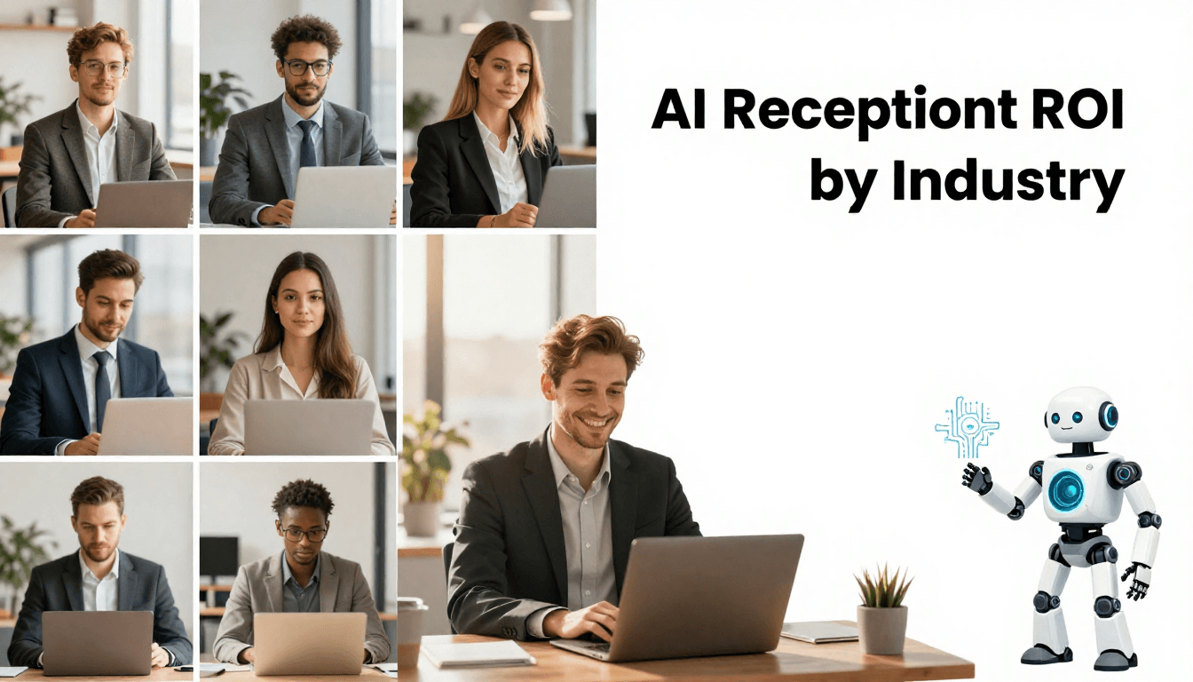 AI Voice Receptionist ROI by Industry: Real Numbers and Payback Timeline — AI voice receptionist ROI, AI receptionist cost savings, dental practice AI receptionist