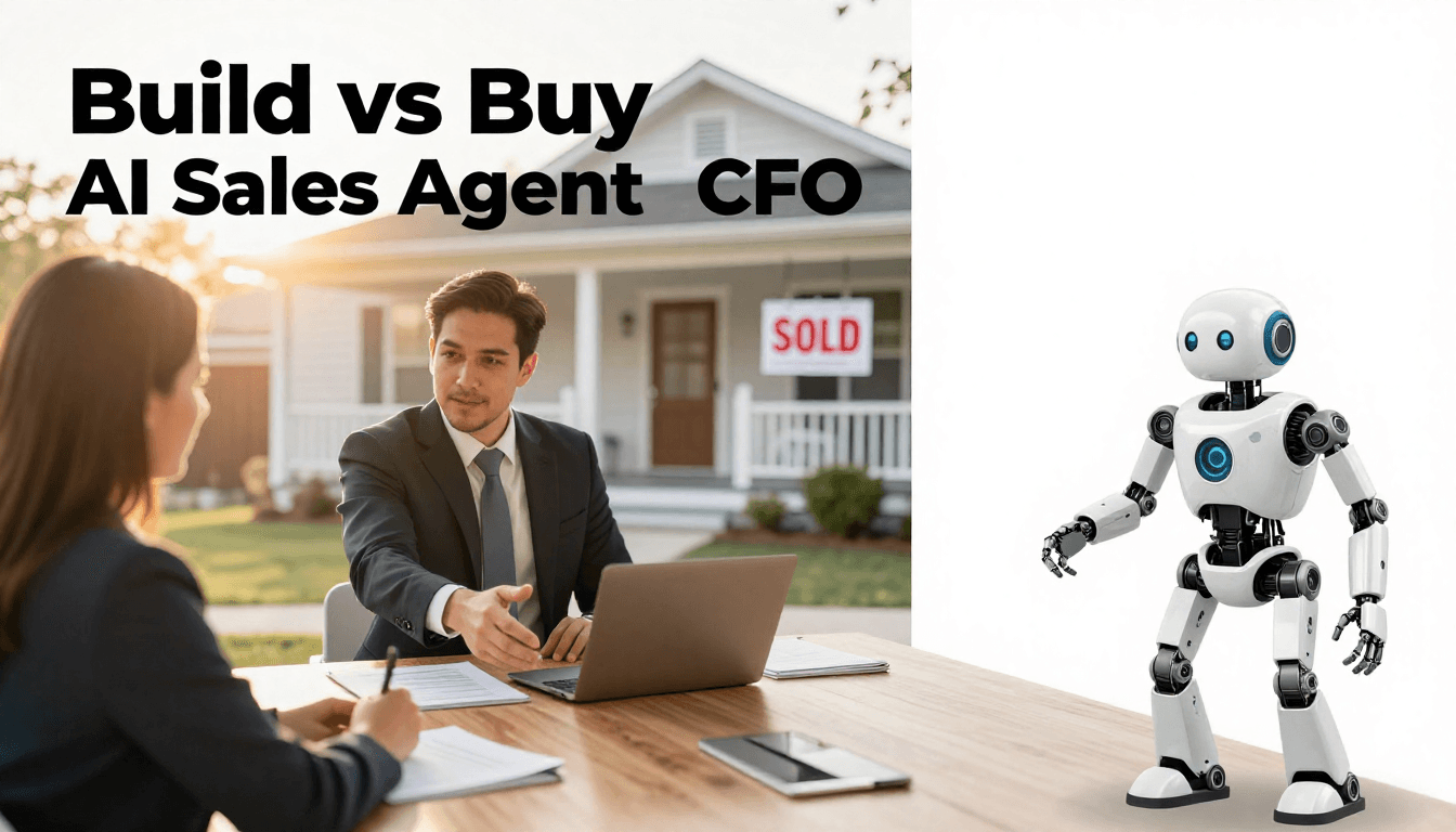 Build vs Buy for AI Sales Agents: A CFO’s Guide for Real Estate Enterprises — build vs buy AI, AI sales agents, real estate AI ROI