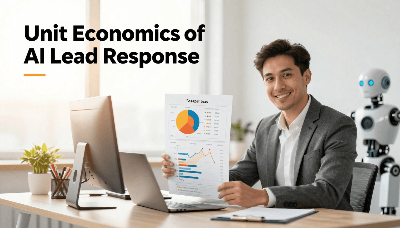 Unit Economics of AI Lead Response: From 5,000 to 100,000 Leads/Month — real estate ROI, AI lead response economics, cost per lead real estate