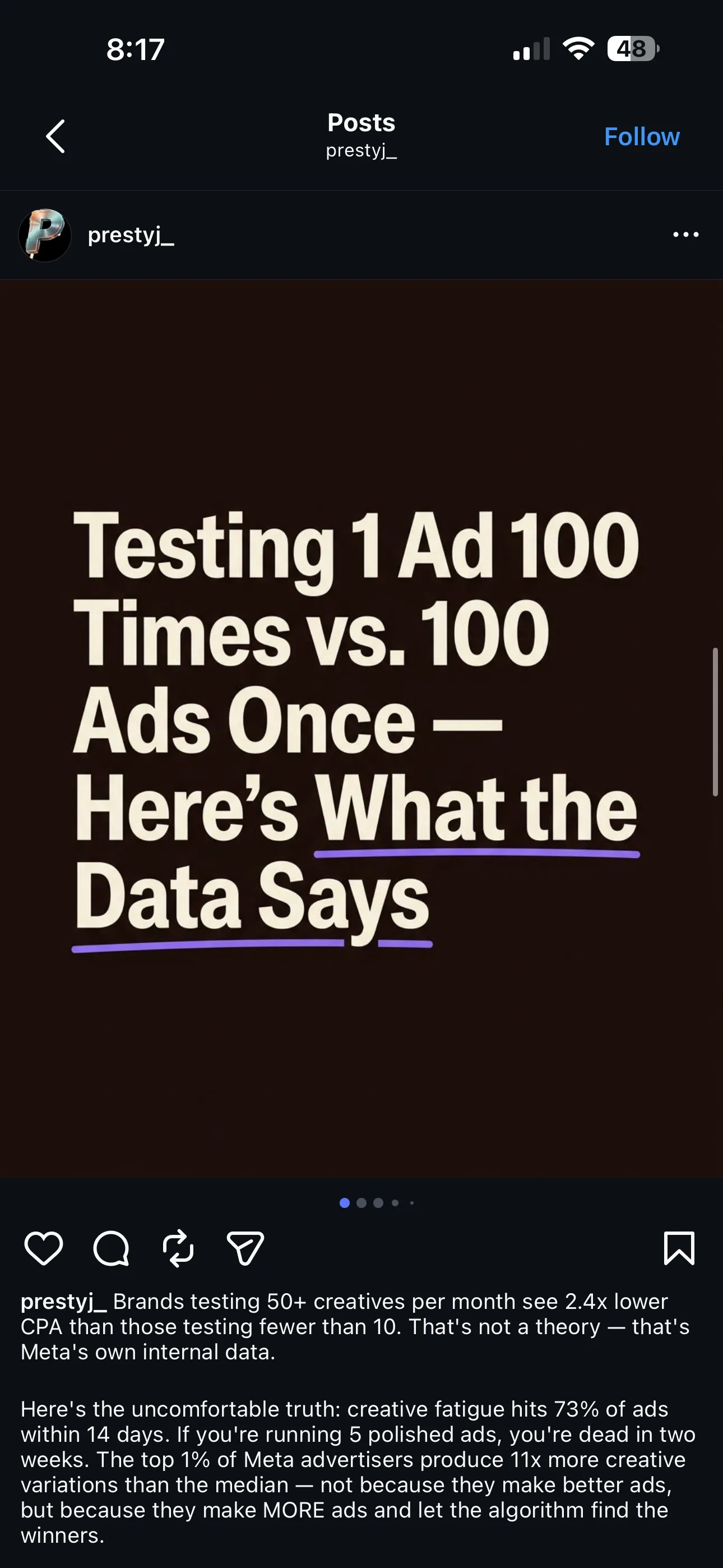 Cost Per Winning Ad: Factor In the Loser Ratio (2026) — Prestyj