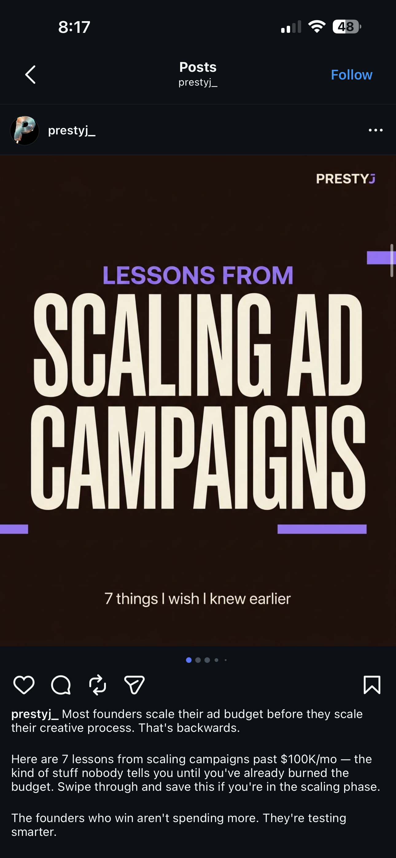 Multi-platform content queue with 30+ posts per day
